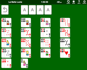 La Belle Lucie Solitaire screenshot